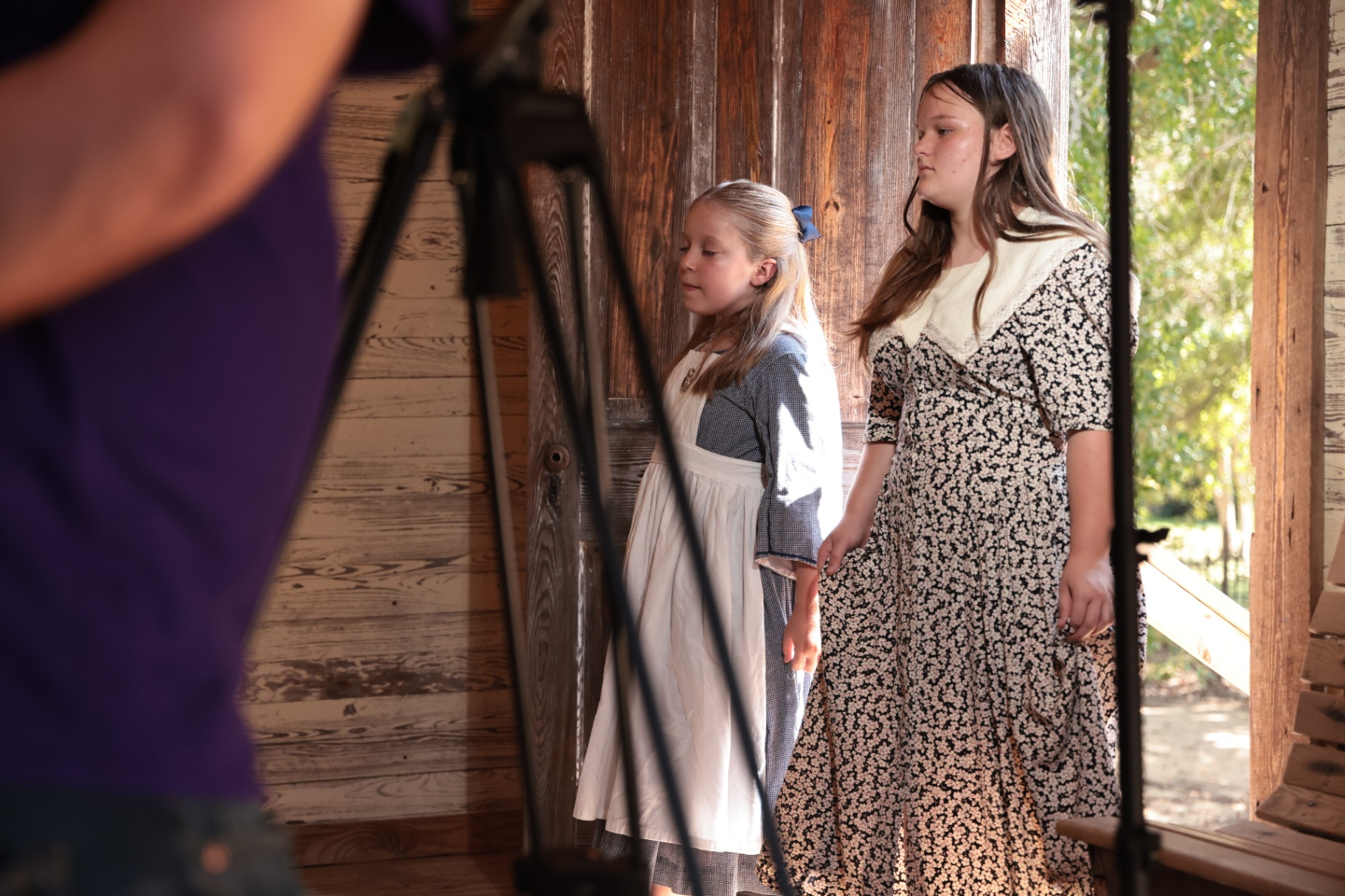 Production still 25 from The Depot filming process