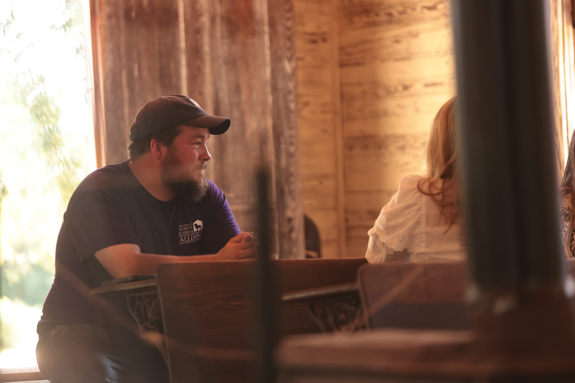 Production still 16 from The Depot filming process